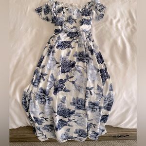Altar’d State floor-length floral dress